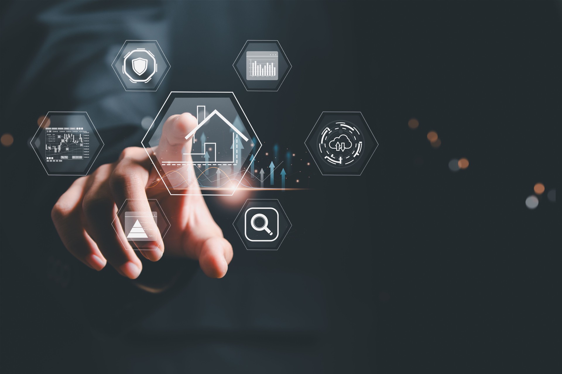 Analisi degli investimenti immobiliari, crescita aziendale, andamento del mercato immobiliare, pianificazione finanziaria, valore dell'immobile, economia digitale, strategia di compravendita, benefici fiscali, creazione di ricchezza, previsioni economiche.